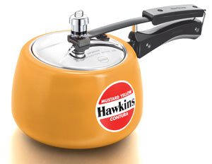 Hawkins Contura Cooker Mustard Yellow 3L- 6Pcs (CMY30)