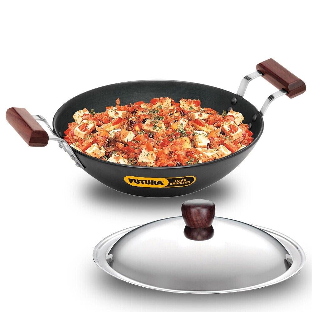 Hawkins Futura HA Deep Frying Pan 2.5L w/Lid 2.5Lt-8Pcs (AD25S)