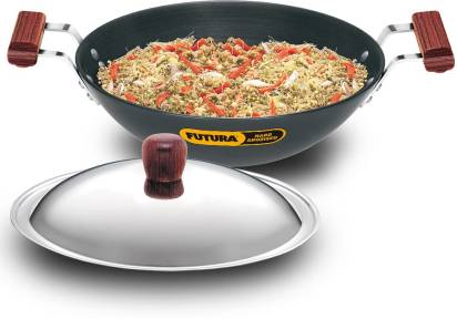 Hawkins Futura HA Deep Frying Pan 3.75L w/Lid 3.75Lt-4Pcs (AD375S)