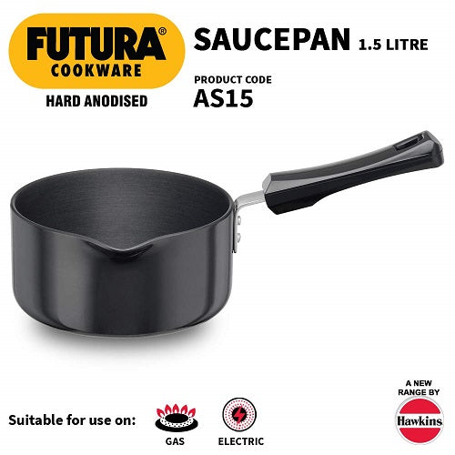 Hawkins Futura HA  Saucepan 1.5L- 12Pcs(AS15)