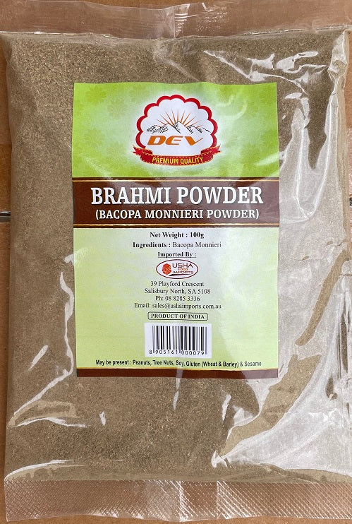 Dev Brahmi Powder Ayurvedic 100gm X 50