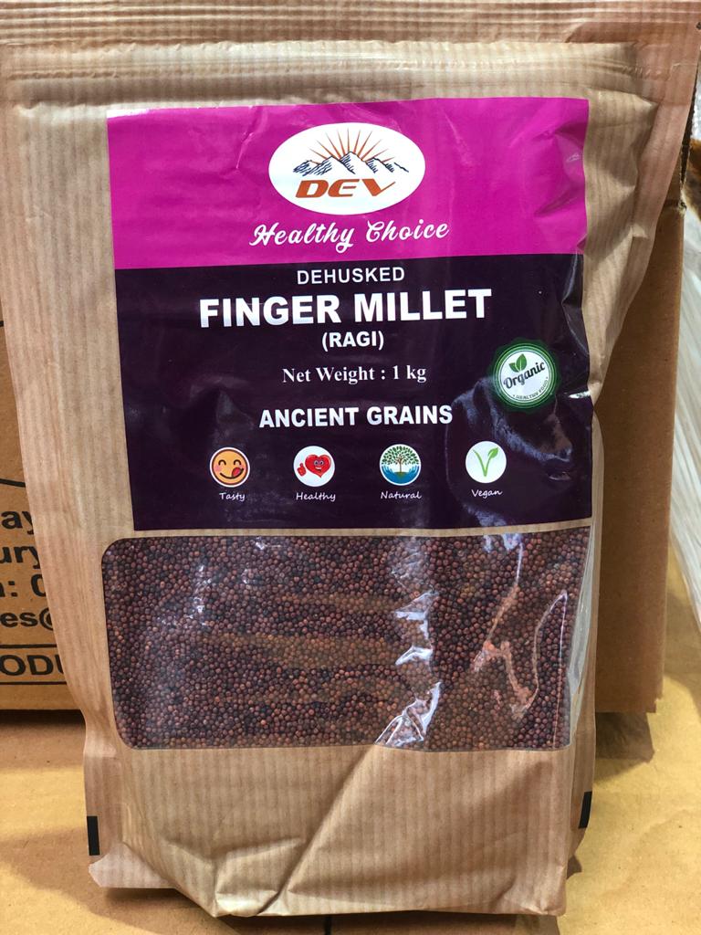 Dev Healthy Choice Finger Millet (Ragi) 1kg X 10