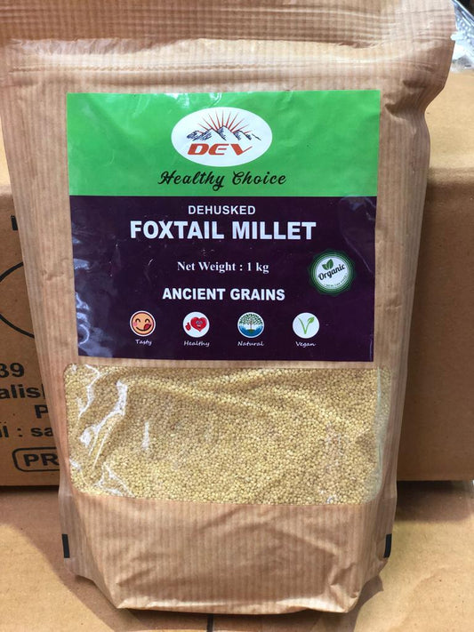 Dev Healthy Choice Foxtail Millet 1kg X 10