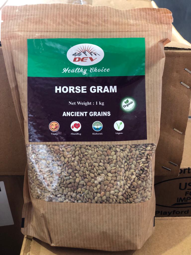 Dev Healthy Choice Black Horse Gram Millet 1kg X 10