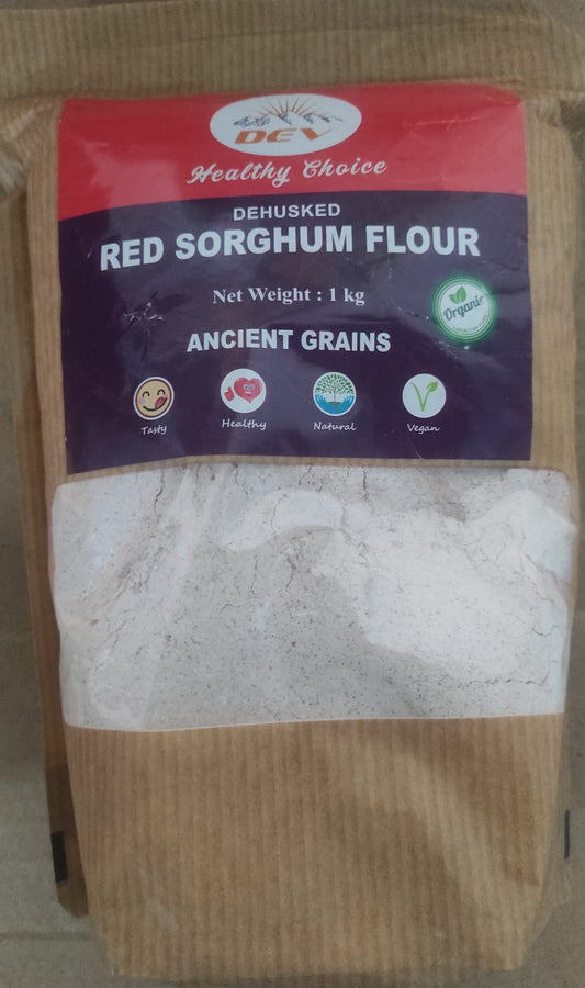 Dev Healthy Choice Roasted Red Sorghum Millet Flour 1kg X 10