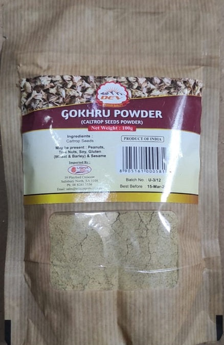 Dev Gokhru Powder Ayurvedic 100gm X 10