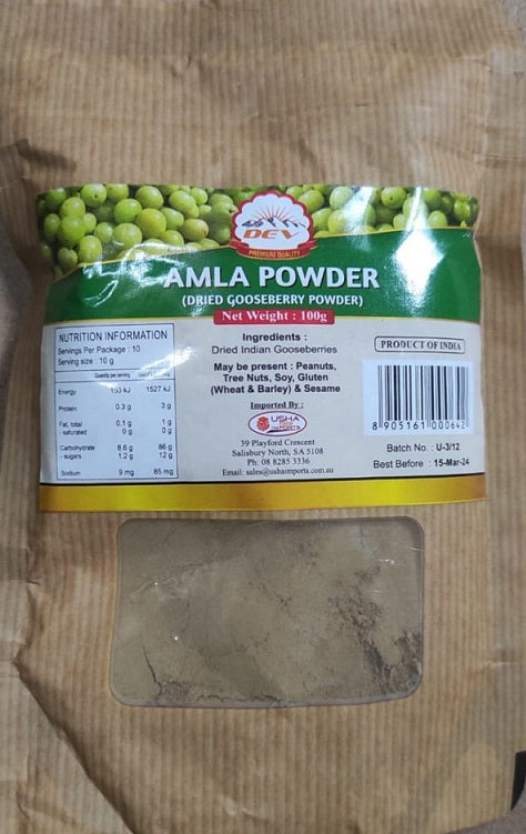 Dev Amla Powder Ayurvedic 100gm X 10