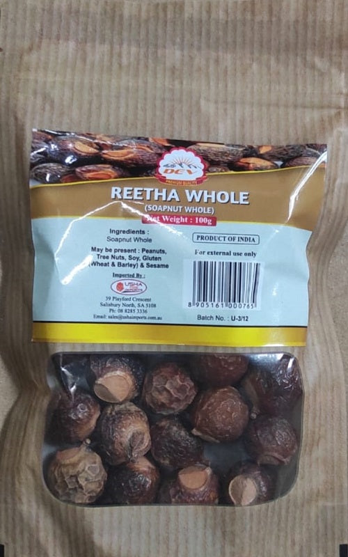 Dev Reetha Whole Ayurvedic 100gm X 10