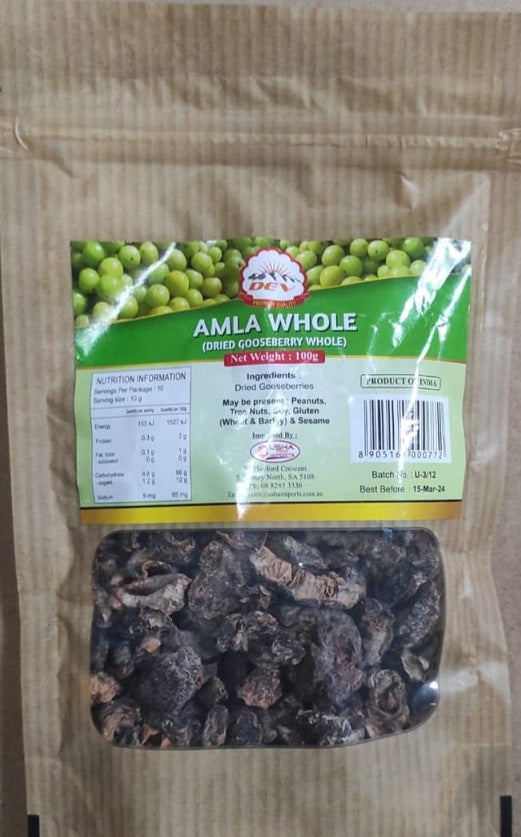 Dev Amla Whole Ayurvedic 100gm X 10