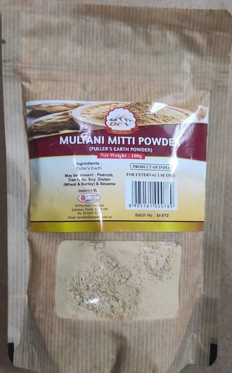 Dev Multani Mitti Powder Ayurvedic 100gm X 10