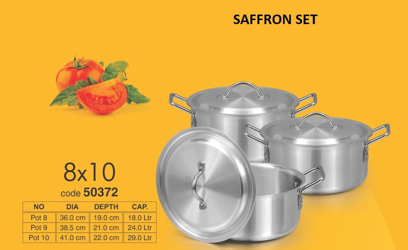 Sonex Saffron Set Size 8-10 (50372)