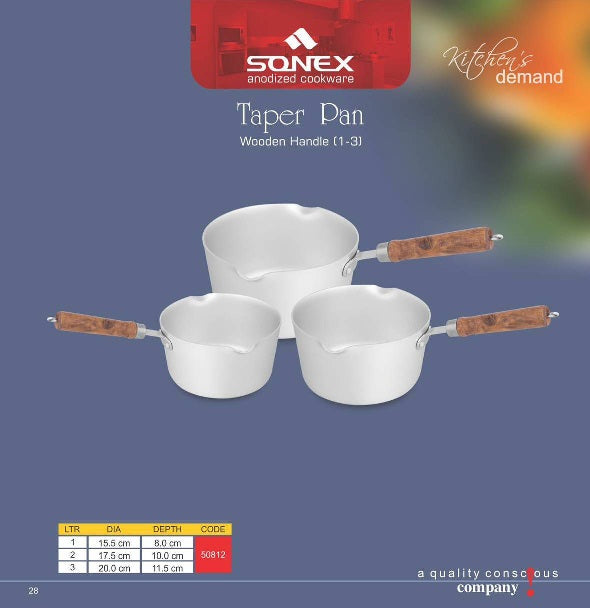 Sonex Taper Pan 20cm (50812)