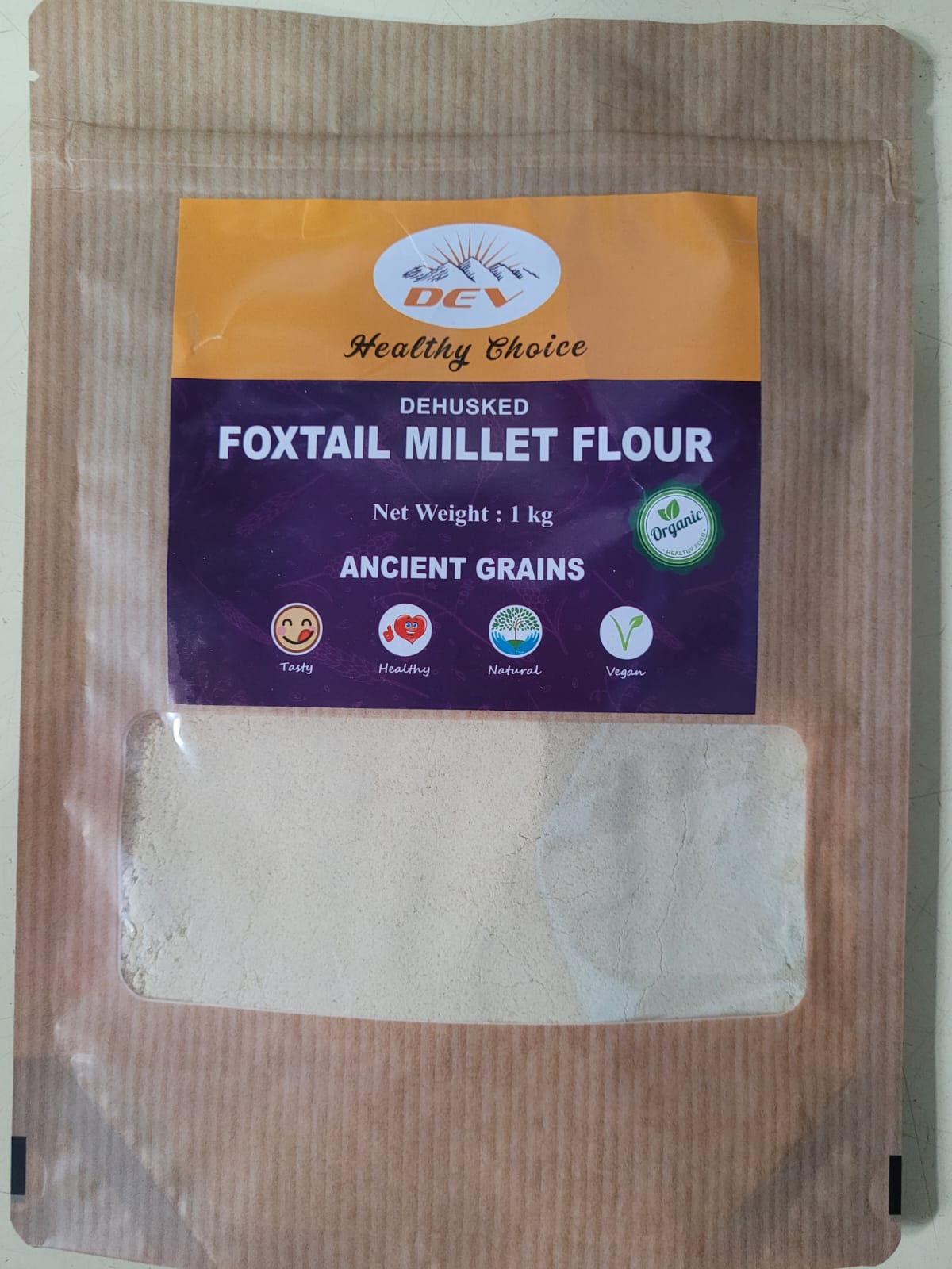 Dev Healthy Choice Foxtail Millet Flour 1kg X 10